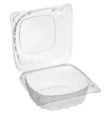 CLEAR 5X5 HINGED C53 500CT *IMP